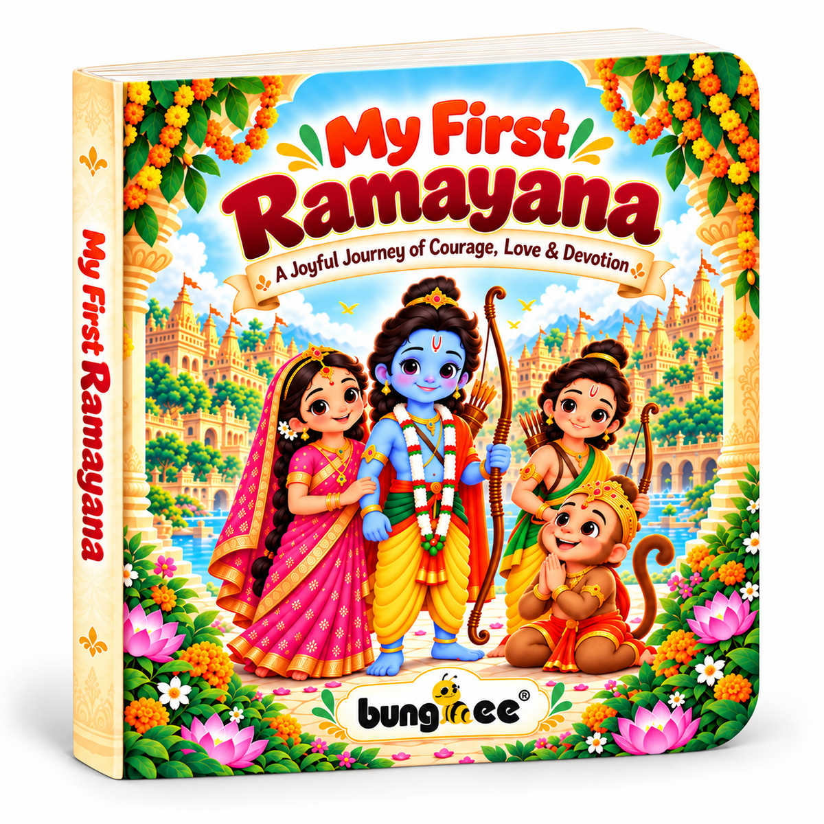 Bungbee My First Ramayana Book for Kids | English Traditional Story Book for Children