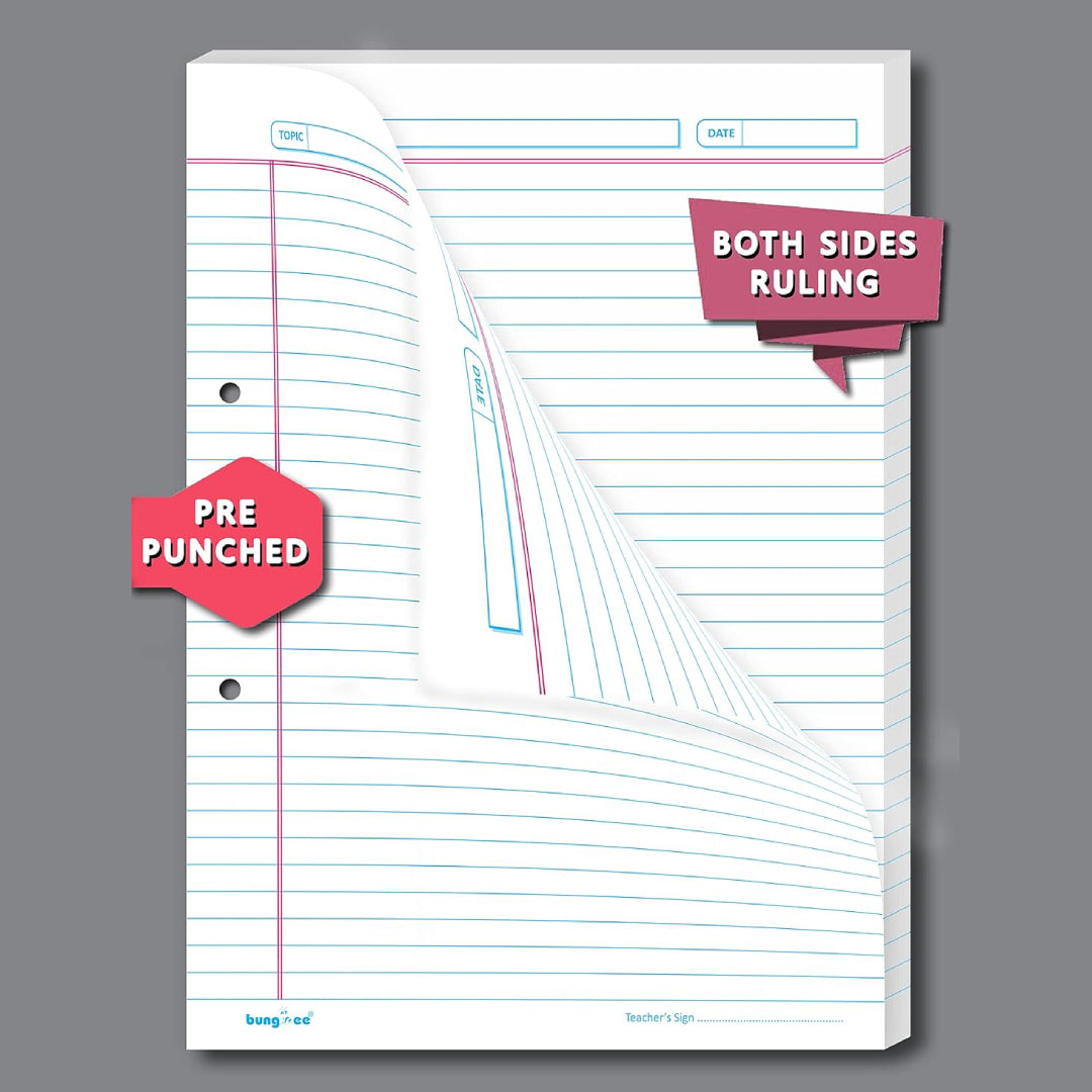 Glanza | Both Sides Printing | With Punch