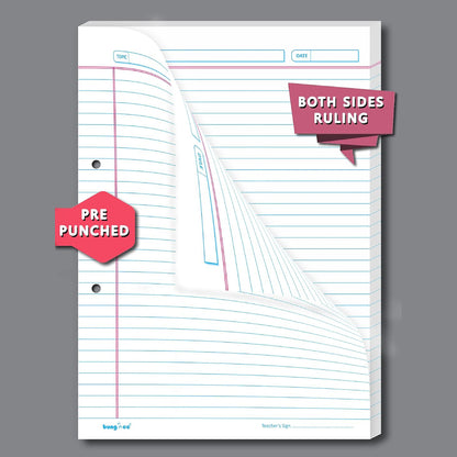Glanza | Both Sides Printing | With Punch